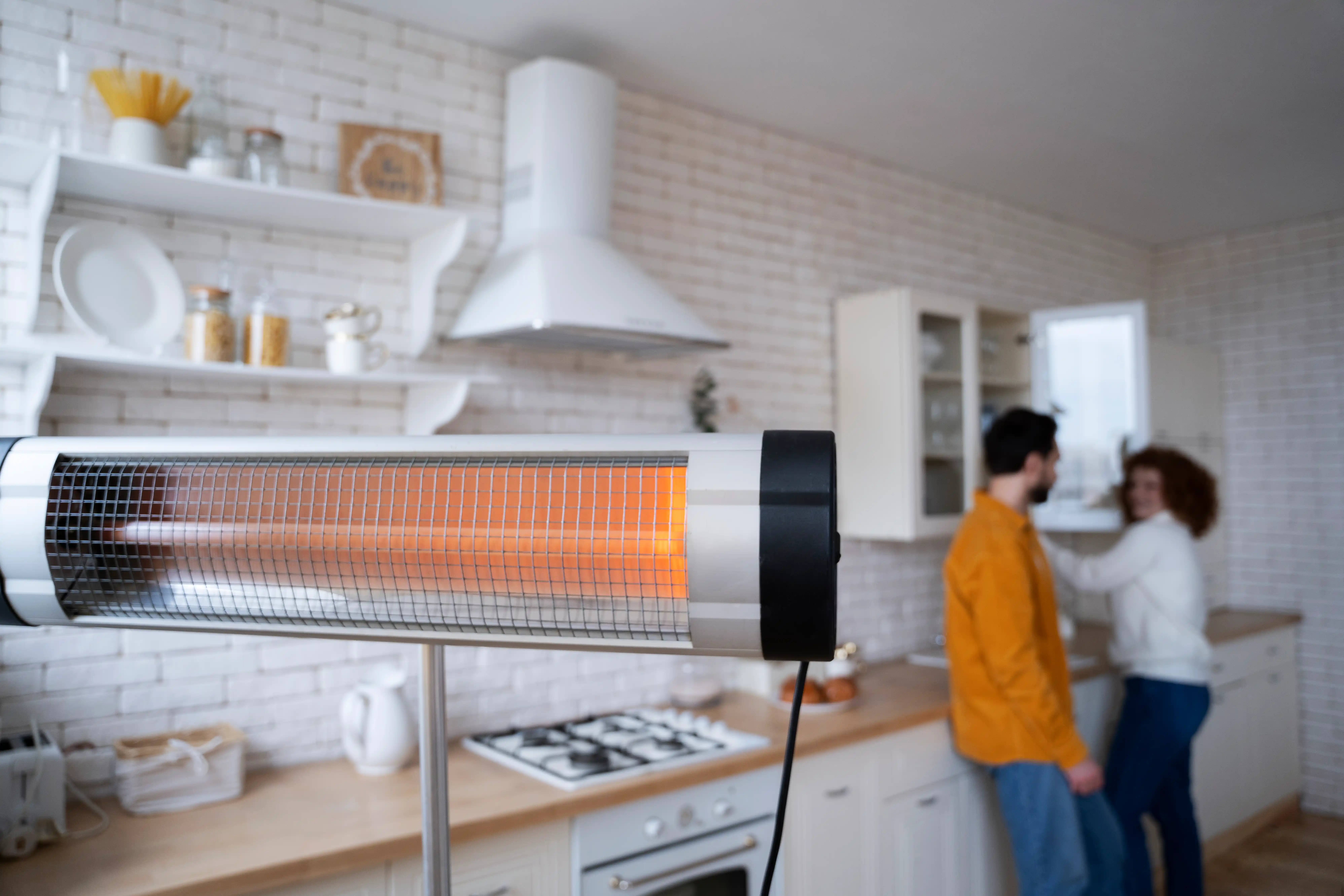 Propane Patio Heater - mushroom-style standalone heater