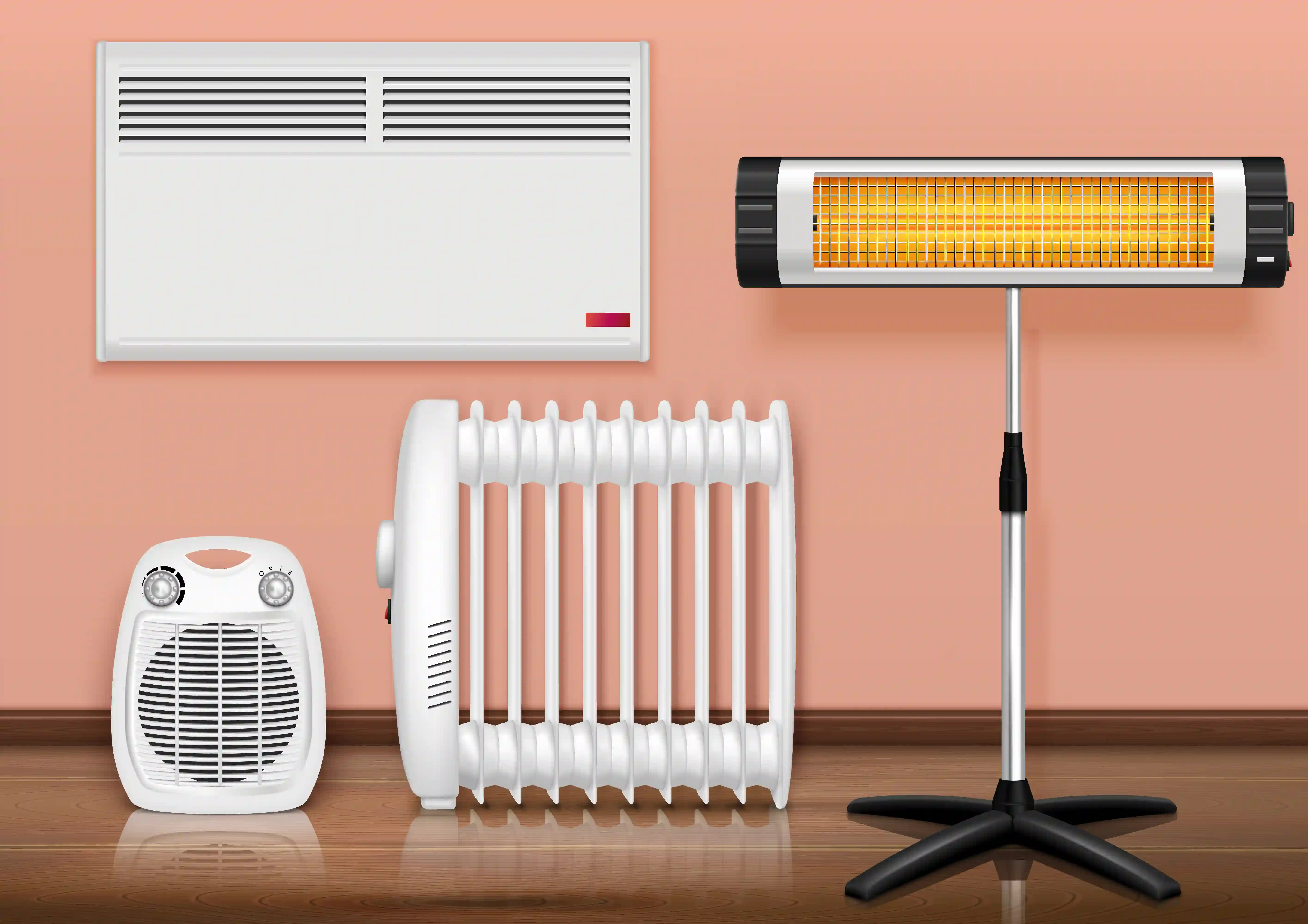 Tabletop Patio Heater - Small Propane or Electric
