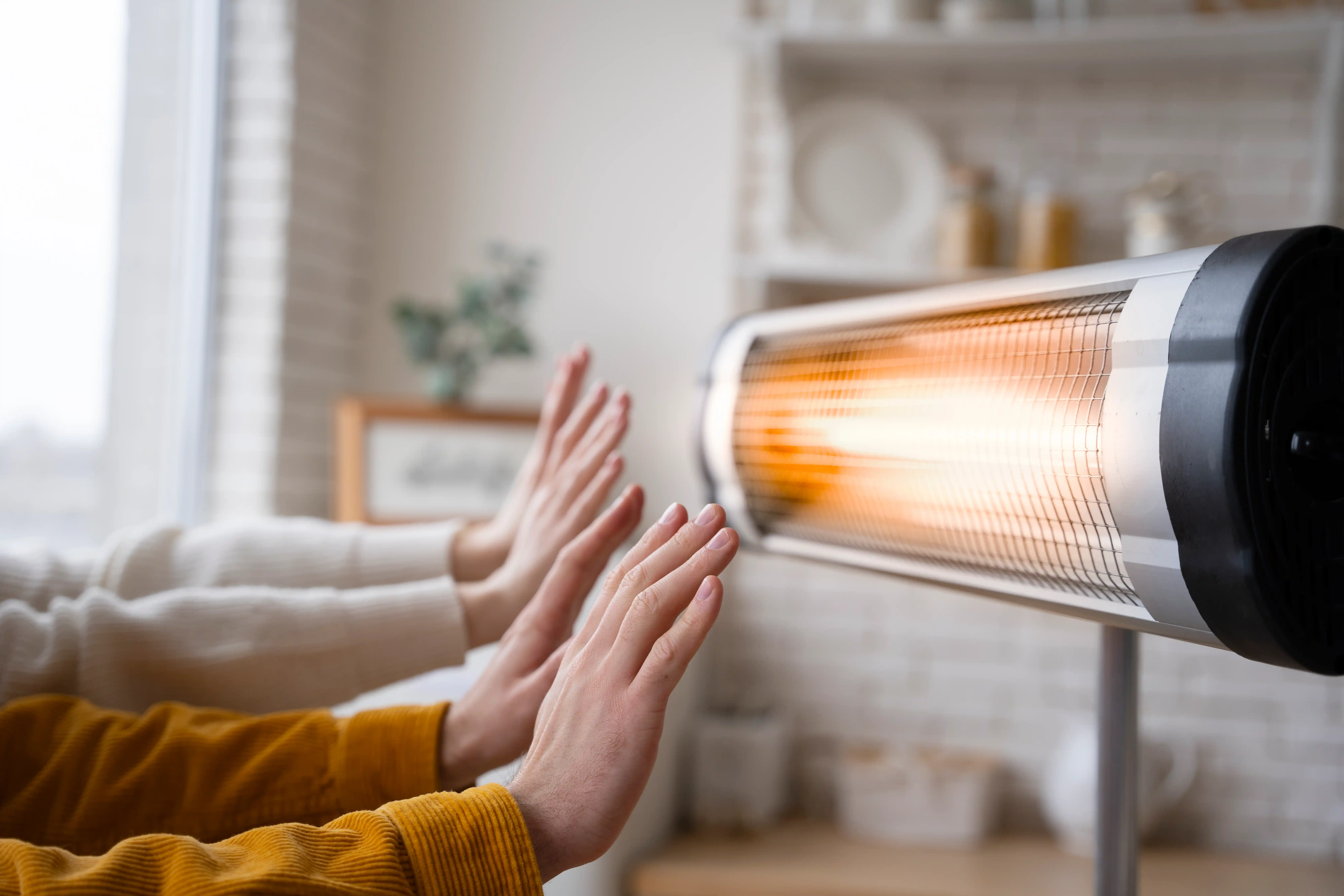 Wall or Ceiling-Mounted Electric or Gas Heater